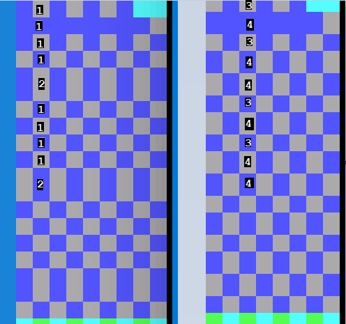 checkerboard comparison screenshot